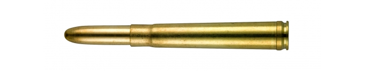 .375 Raw Brass Cartridge Space Pen