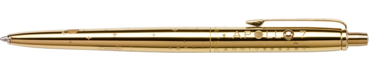 Limited Edition APOLLO 7 - 50TH Anniversary Gold Titanium Astronaut Space Pen &amp; Coin Set