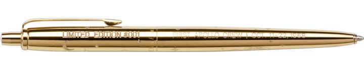 Limited Edition APOLLO 7 - 50TH Anniversary Gold Titanium Astronaut Space Pen &amp; Coin Set