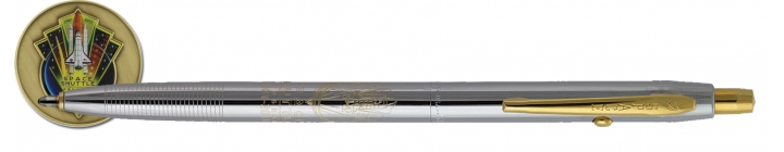 Commemorative Special Edition Shuttle Space Pen &amp; Coin